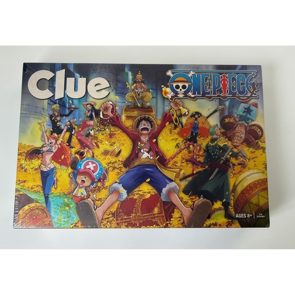 The Op Games Other - Clue One Piece Edition Board Game [New Sealed] Pirate Treasure Mystery